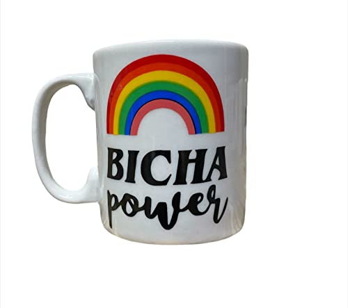 Caneca Porcelana Bicha Power LGBT 300ml