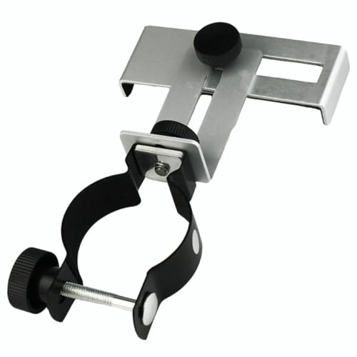 Soporte metálico de fotografía para móviles y telescopios de 24-48 mm ajustable