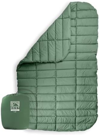 HEST Packable Comforter for Camping, Single Size - 100% Recycled ...