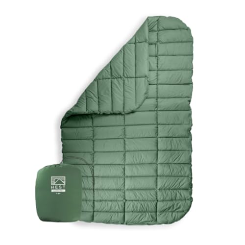 HEST Packable Comforter for Camping, Single Size - 100% Recycled ...