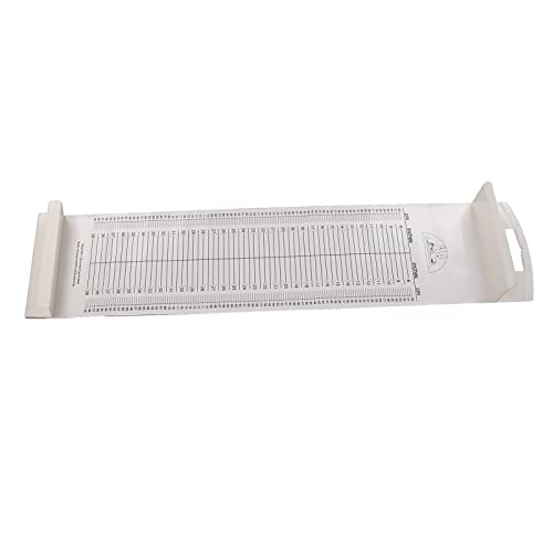 Toise de croissance murale bébé PVC mesure précise de 20 à 99 cm règle imperméable