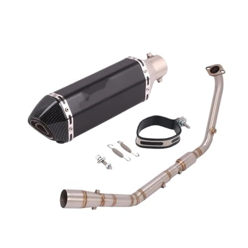 Tuyau d'échappement silencieux avant en acier durable pour YZF R15 R125