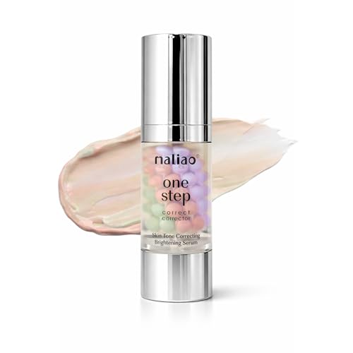 Image of Maliao Natural One Step Correct Corrector | Skin Tone Correcting Serum | Brightening Primer for Even Complexion | Redness & Dullness Neutralizer | Lightweight Formula | 40g
