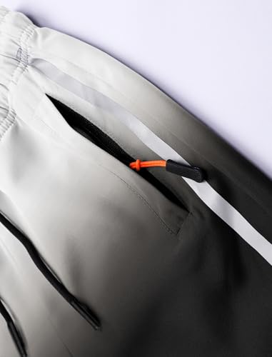 Boys 3 Pack Athletic Lightweight Shorts Quick Dry Zipper Pockets Shorts4