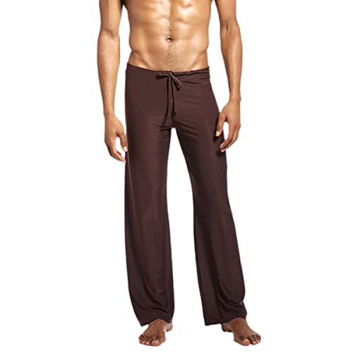 Pantalon sport homme en soie glacée Roquorl frais et extensible