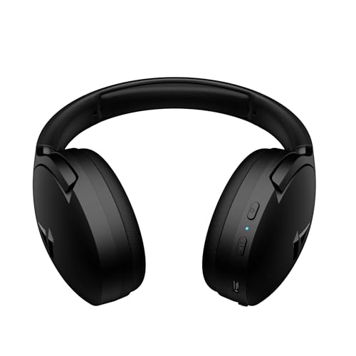 Image of Boat Rockerz 551ANC Bluetooth Hybrid Active Noise Cancellation Over Ear Headphones with Up to 100H Playtime, ASAP Charge, Ambient Sound Mode &Dual EQ Modes, Enx Technology(Stellar Black)