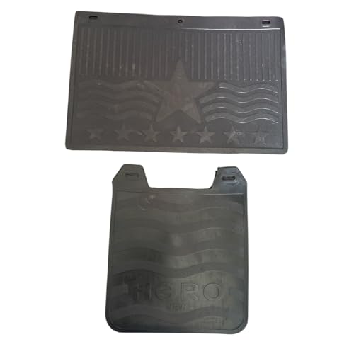 Motorcycle mud Flap Set of 2 Universal