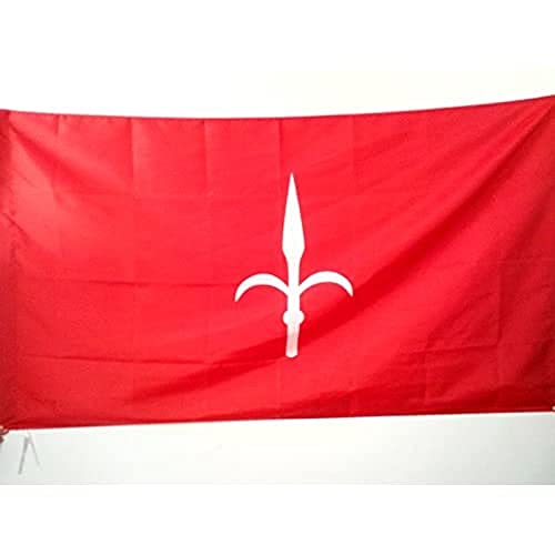 AZ FLAG, Free Territory of Trieste 1947-1954 Flag, 2x3 Ft, Territorio libero di Trieste Banner with Sleeve, 100% Polyester