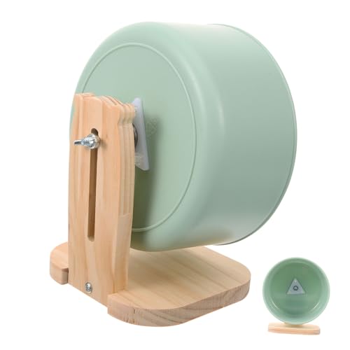 Kisangel Chinchilla Wheel for Pets Silent Exercise for Hamsters Dwarf Hamsters Gerbils Running Wheel for and Agility Development