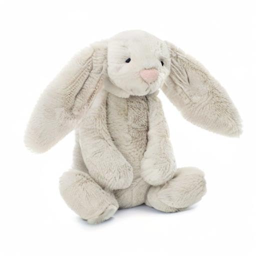 Amazon.co.jp: Jellycat Bashful オートミールバニーぬいぐるみ