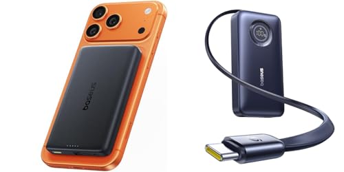 Baseus Qi2.2 25W Slim 10,000mAh Cargador Portátil Magnético
