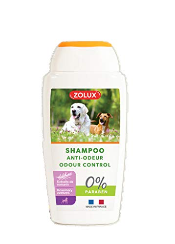 Zolux Champú Anti Olor para Todos los Perros – sin paraben – 250 ml para Perro