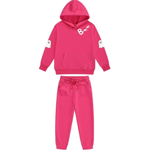 Kids Girl Boy Outfits Sweatshirt 2PC Sweatsuits for Child Long Sleeve Match Festival Halloween s 2PC Tracksuits4