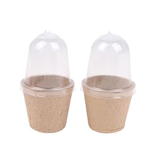 Ucuse Biologisch Abbaubare Anzuchttöpfe 5 Stück