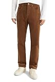 Cordhose in feiner Qualität mit geradem Bein.