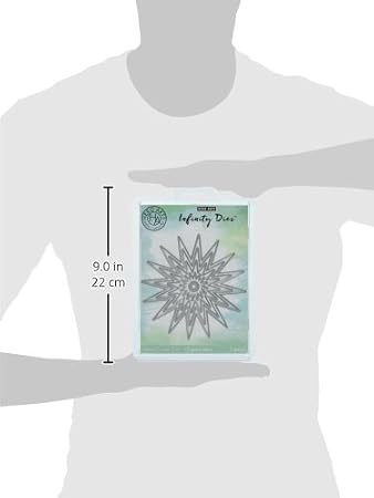 Hero Arts DI403 Infinity Dies, 12-Point Stars Infinity