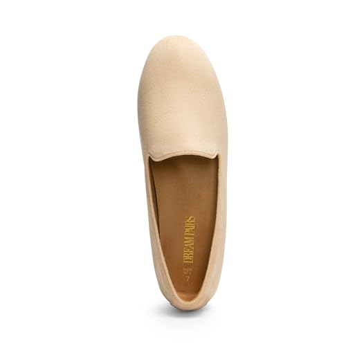 Image of DREAM PAIRS Round Toe Flats for Women Dressy Comfortable, Slip-On Dress Business Casual Office Work Shoes for Women