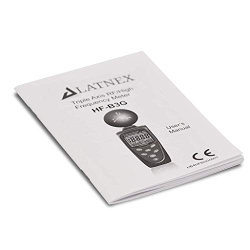 Analizador Medidor HF-B3G de RF y EMF con Estuche y Certificado miniatura 5