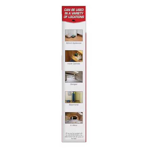 Image of Tomcat Mouse Killer Disposable Station for Indoor Use - Child Resistant, 3 Stations with 1 Bait Each