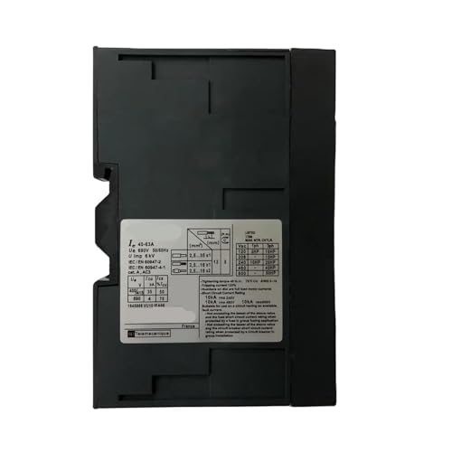 Disyuntor magnetotérmico GV3ME63 protector de motor regulable 40-63A compatible GV3A01 GV3A02 3