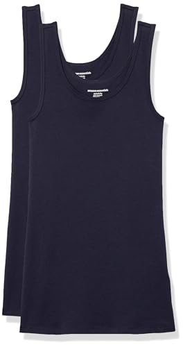 Amazon Essentials Damen Tanktop, Schmale Passform, 2er-Pack,...