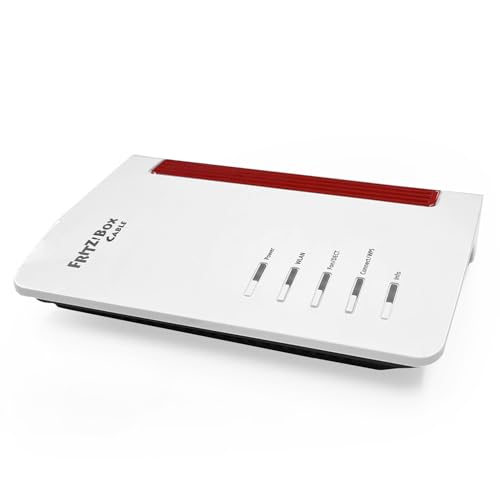 AVM FRITZ!Box 6660 Cable Ideal als Mesh Repeater oder Access Point Wi-Fi 6 Router Dualband WLAN Gigabit-LAN hohe WLAN-Abdeckung Nicht für Kabelanschlüsse aktivierbar (Generalüberholt)