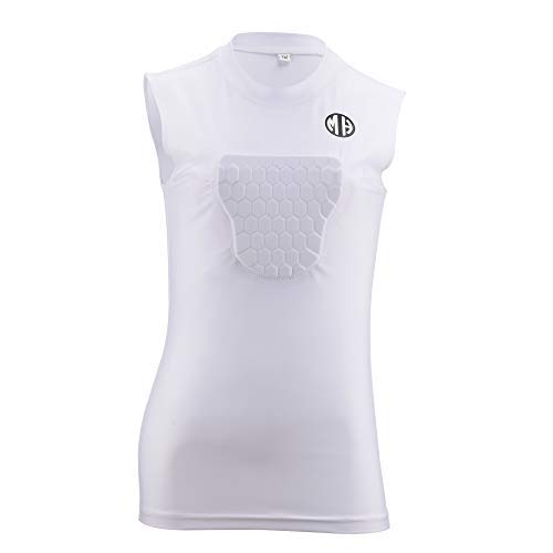 ProBay Chest Protector Shirt for Kids- Heart Guard Sternum Protection Compression Shirts for Baseball