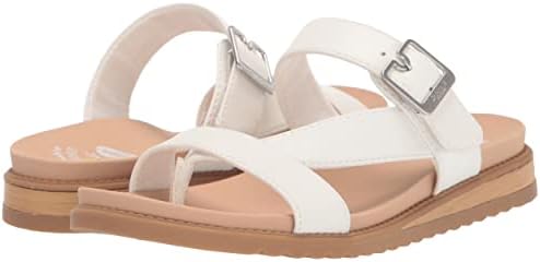 Dr. Scholl's Shoes Women's Island Dream Slide Sandal, White, 8 US | Image 6