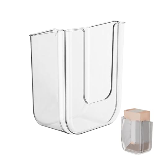 Soporte para toallitas para baño, organizador de toallitas montado en la pared, dispensador de pañuelos recargable para inodoro, dormitorio, hogar, cocina, baño