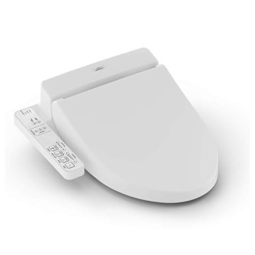 TOTO SW2014#01 A100 Electronic Bidet Toilet Cleansing Warm Water and Heated Seat, Elongated, Cotton White