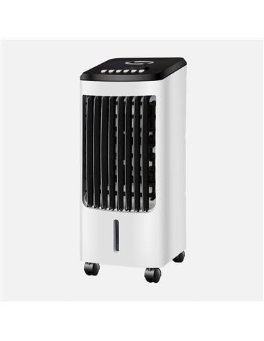 Climatizador evaporativo "Imperio" con mando a distancia y temporizador (80W 3 velocidades función acumulador de frío)