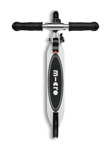 Micro Roller | Micro Sprite LED Kinderroller | Lenker verstellbar | Leuchtrollen | Faltbar | 5-12 Jahre | Jungen & M&auml;dchen | Wei&szlig;