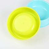 Materiales de grado alimenticio: tazón de perro plegable Aibada hecho con silicona de alta calidad, soporta temperaturas de hasta 254 ° C, hasta -121 ° C. Fabricado con silicona de grado alimenticio flexible de primera calidad, sin BPA.