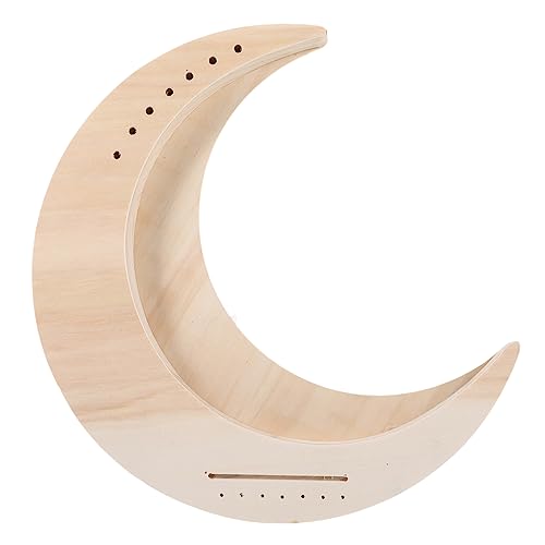SUPVOX Harp Instruments for Adults Wooden Lyre Harp Easy to Assemble and Paint Unfinished Musical Instrument Creative