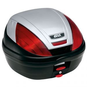 Top case GIVI E370N 39L coffre de rangement noir métal Monolock moto
