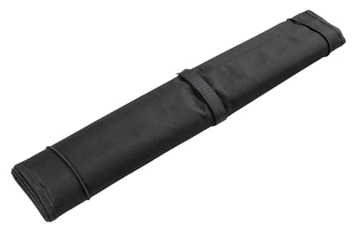 Walser Ladekantenschutz Matte, Universal Stoßstangenschutz Hund, Hund Kofferraum Schutz, Stoßstangen Kofferraummatte universal, Kofferraum Kantenschutz, Stossstangenschutzmatte Hund 80x64cm schwarz