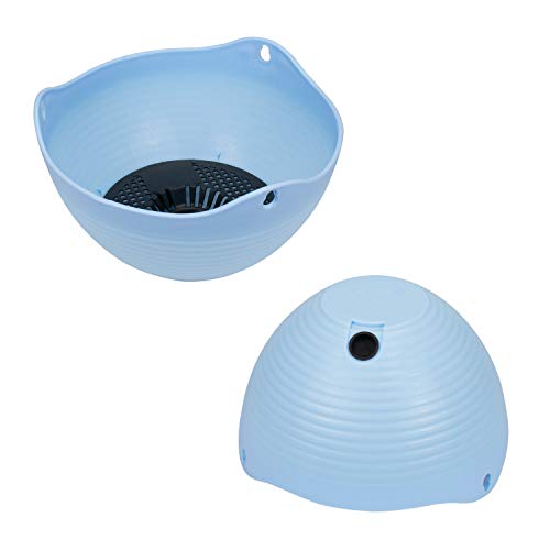 Foraineam Set Of 7 Colors Self-Watering Hanging Planter Indoor Outdoor Garden Flower Plant Pot Container With Drainer And Hanging Chain #TOP3