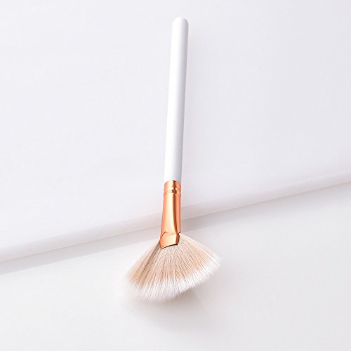 Makeup-Foundation-Tool-Powder-Set-Brush-Lip-Eyeliner-Brushes-Eyeshadow-Brush-Highlight-Brush-Fan