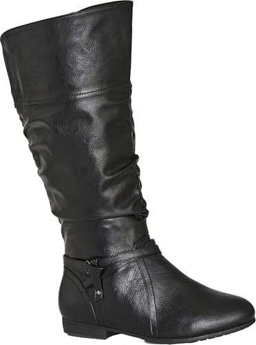 Image of Avenue Women's WIDE FIT Chelsea Tall Boot, Brown