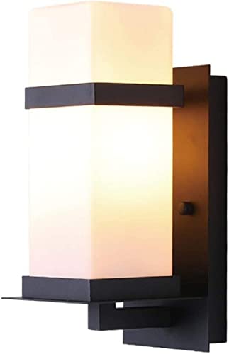 Applique murale extérieure E27 en aluminium étanche et antirouille pour jardin