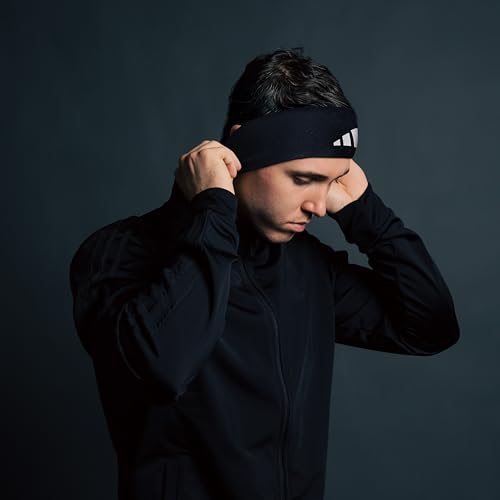 adidas Unisex Alphaskin Headband – Performance Workout Ear & Sweat Band