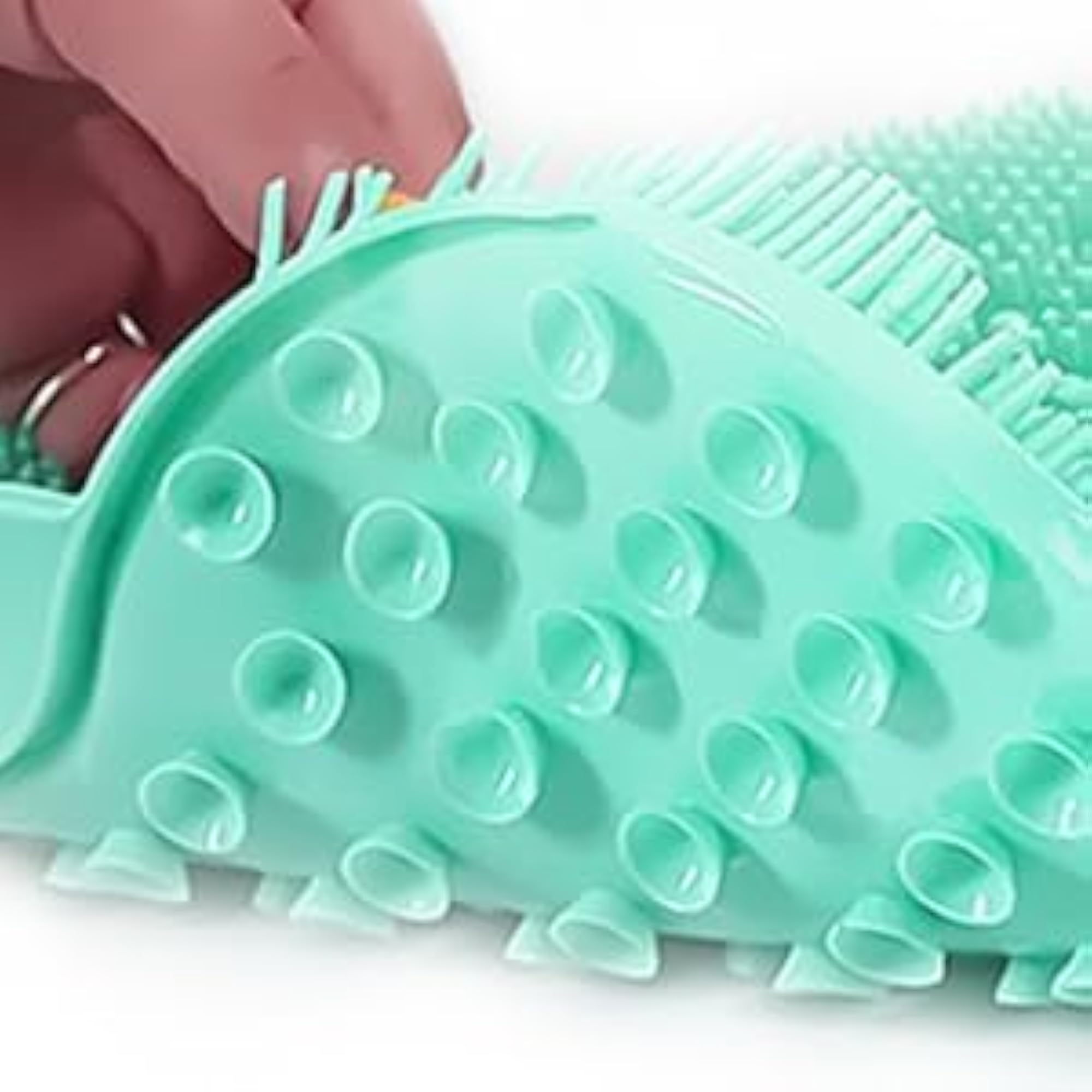 Silicone Rabbit Foot Rubbing Artifact, Multicolour