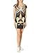 Faux Real Women's Skeleton Dress, Black, Large