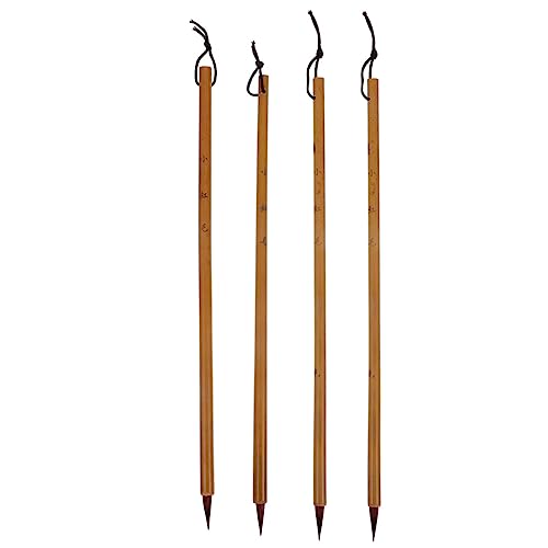 DOITOOL Beginner's Calligraphy Brush Kit 4pcs Set Chinese Painting Tools Fine Writing Brush for Traditional Art Boys and Girls Calligraphy Pen