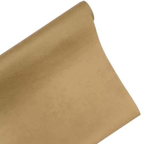 Image of Oasis Eco Friendly Kraft Paper Rolls For Multipurpose Gift Packaging & Flower Bouquet Wrapping, 50cmx25mtr (1 No) (Brown)