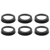 Lot de 6 joints en cuir de 75 mm pour pompe à main, kit de tasse de rechange pour presse à main, performance d'étanchéité améliorée pour un levage efficace de l'eau