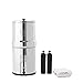 Price comparison product image Big Berkey BK4X2 Countertop Water Filter System with 2 Black Berkey Elements and 2 Fluoride Filters by Berkey