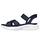 Skechers Damen Ultra Flex 3.0-Never Netter Hands Free Slip-ins Sandale, Marineblau, 38 EU