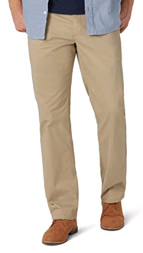 Lee Kansas City Khaki Regular Straight Active Stretch Casual Pant - 32 X 32 #TOP3