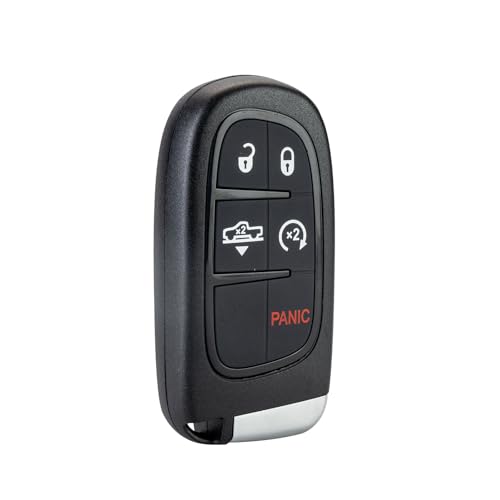 Télécommande Dodge Ram 5 boutons pour remplacer votre clé GQ4-54T
